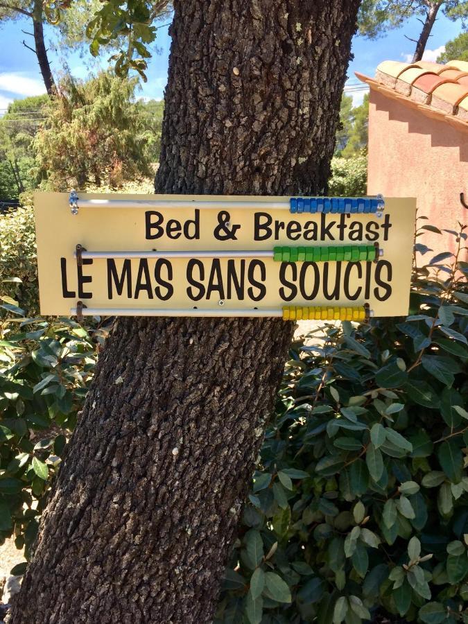 Domaine Le Mas Sans Soucis Bed and Breakfast Fayence Eksteriør billede